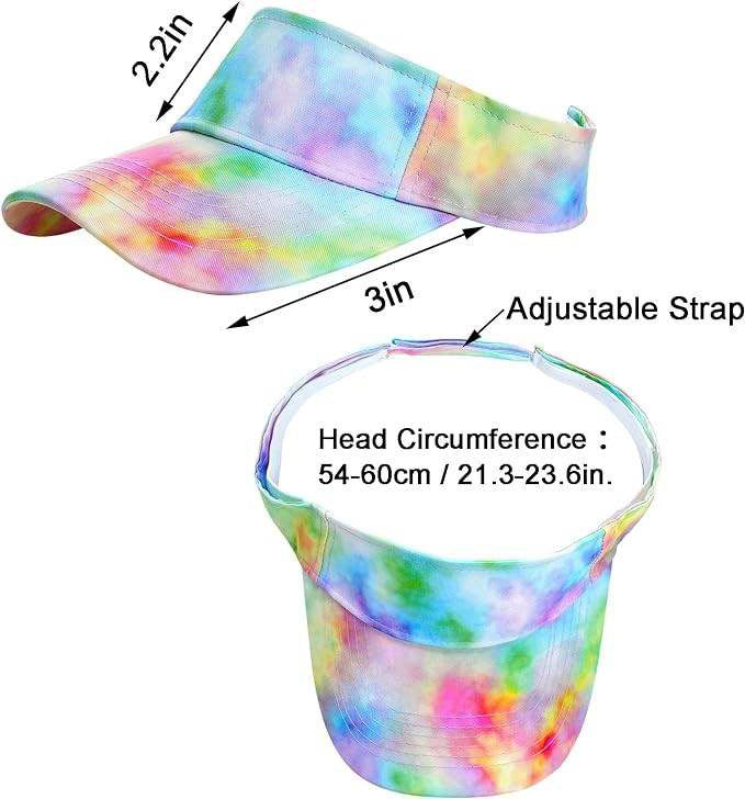 Tie Dye Visors