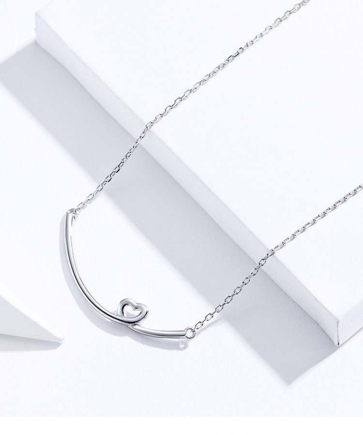 Sterling Silver Heart Necklace