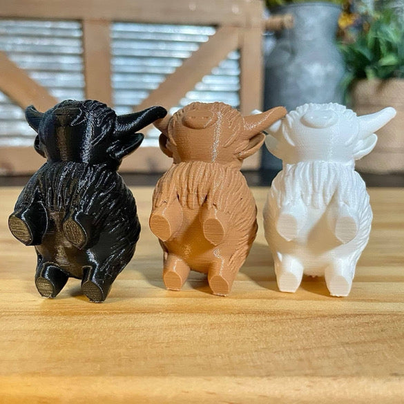 Highland Cow Jewelry Holder