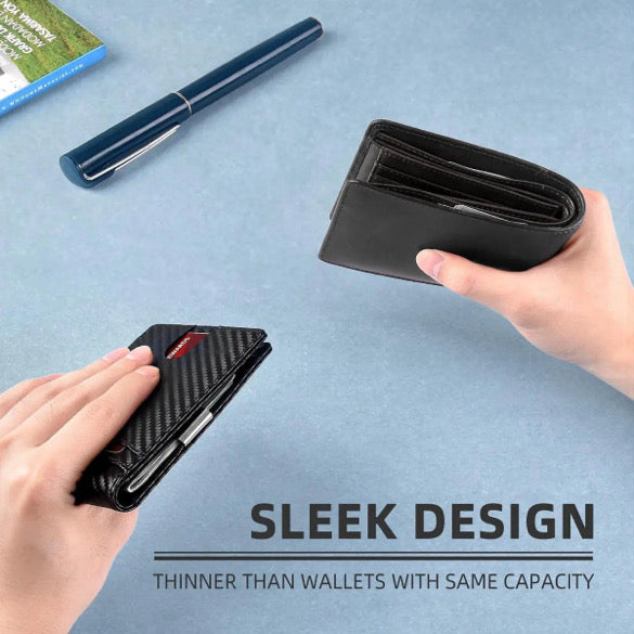 RFID Blocking Leather Wallet