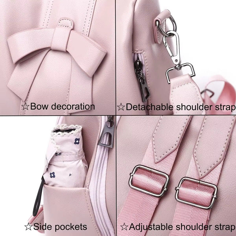 Bow Accent Backpack