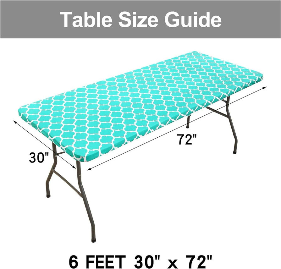 Fitted Table Clothes for 6 Foot Tables