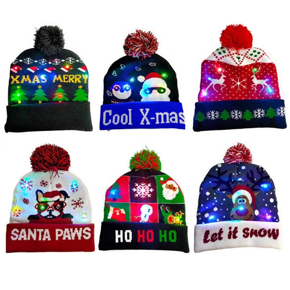 Christmas Led Hats