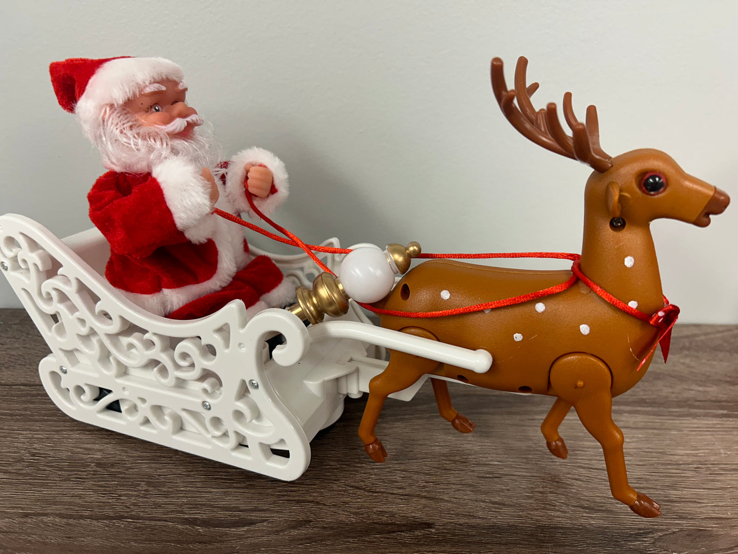 Santa In Sleigh
