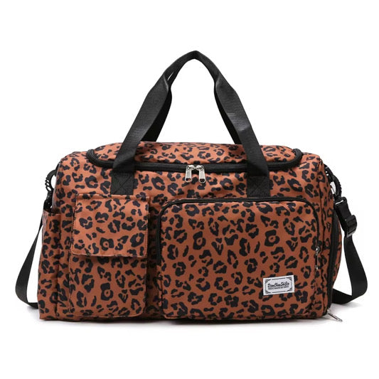 Leopard Duffle Bag