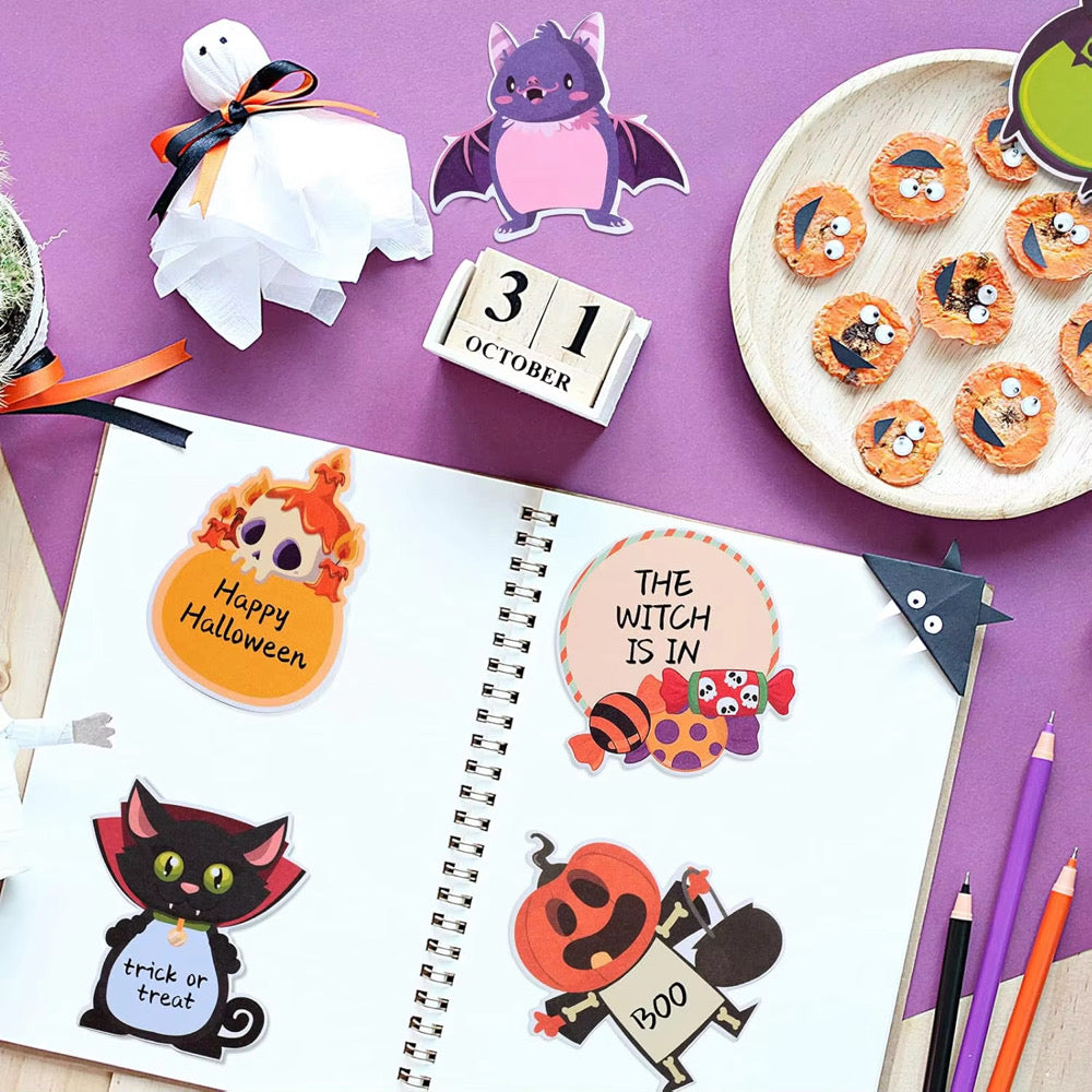 10 Piece Halloween Notepad Set