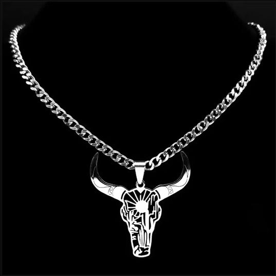 Western Stainless Steel Necklace