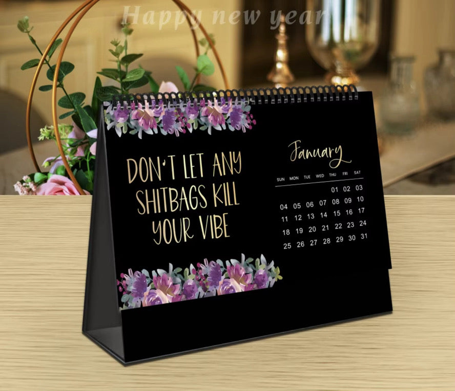 Desktop Snarky 2026 Calendar