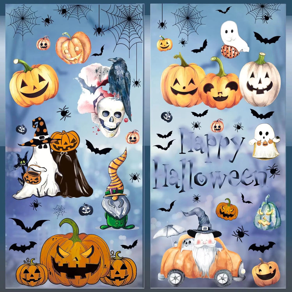 Halloween Window Cling Set