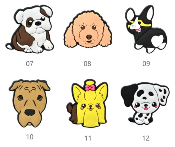 20 Piece Dog Shoe Charm Set