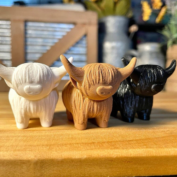 Highland Cow Jewelry Holder