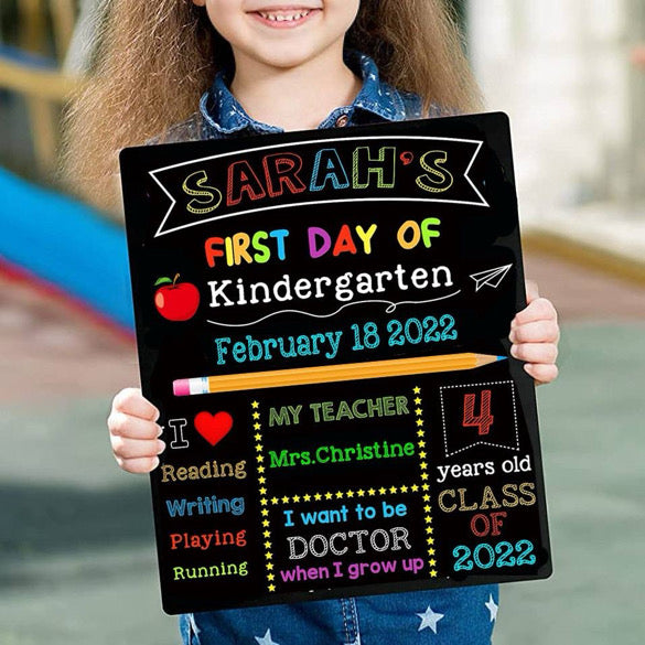 First Day Last Day of School Chalk Boards