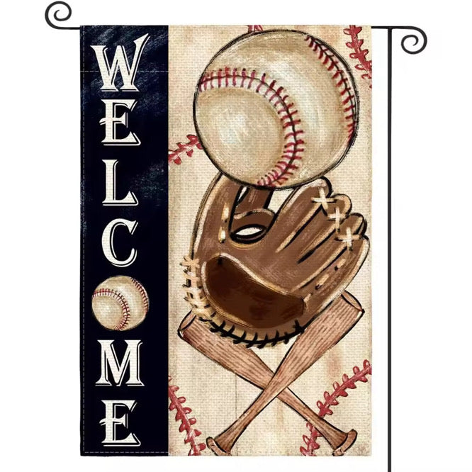 Baseball & Softball Garden Flags