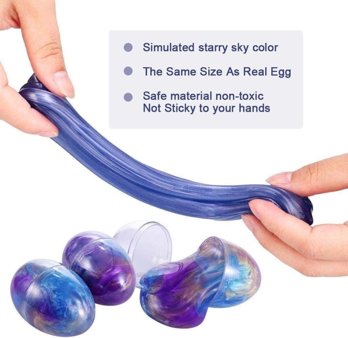 6 Piece Easter Slime