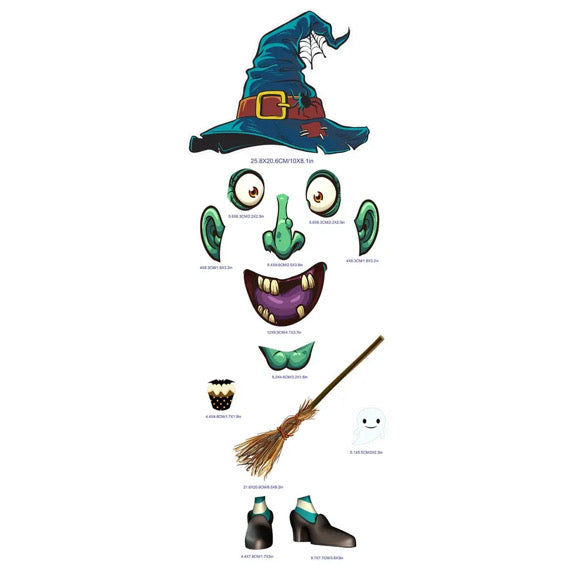 Halloween Fridge Magnet Sets