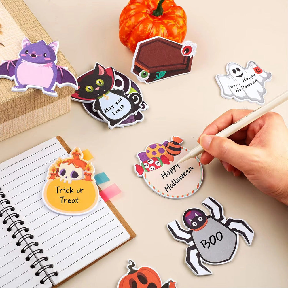 10 Piece Halloween Notepad Set