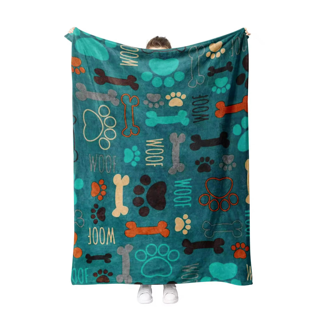 Snuggle Up Dog Themed Blankets