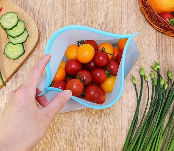 Reusable Silicone Food Storage Bags