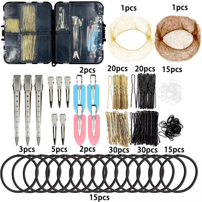 160 Piece Hair Accessory Kit