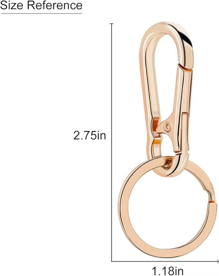 3 Piece Keychain Clip