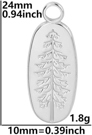 Trendy Tree of Chic Stainless Steel Necklace