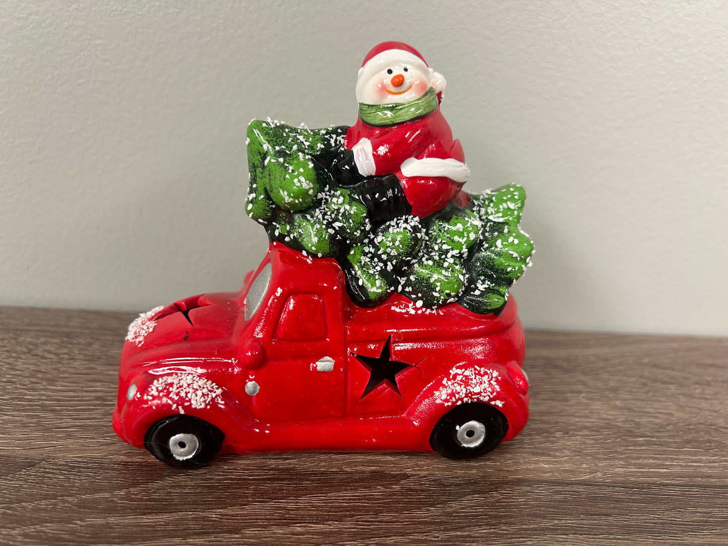 Holiday Friends In A Truck