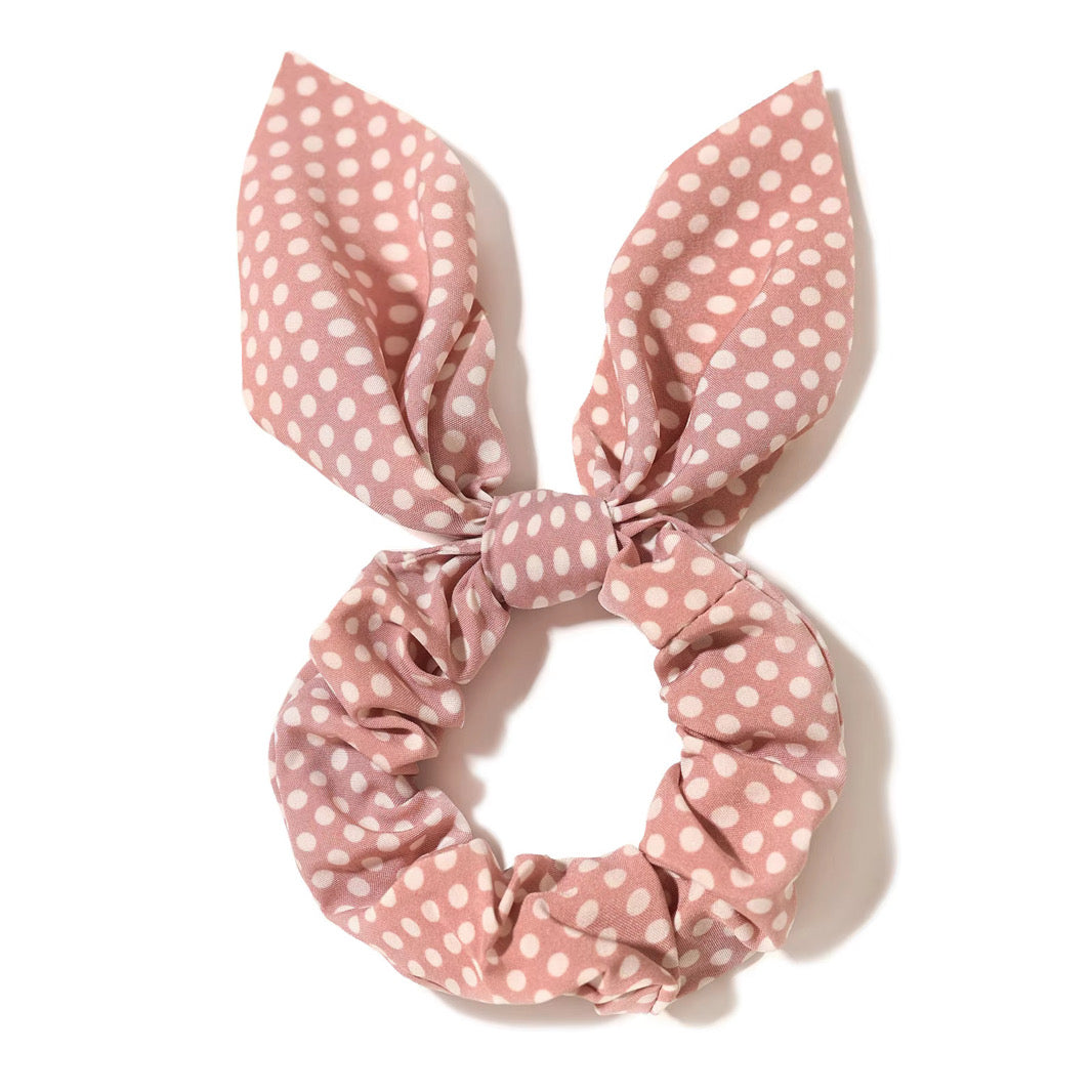 Polka Trio Hair Scrunchie Set