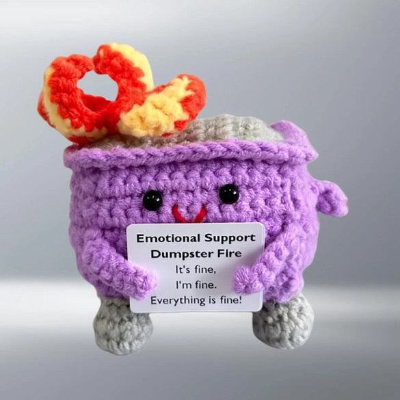 Crochet Dumpster Fire