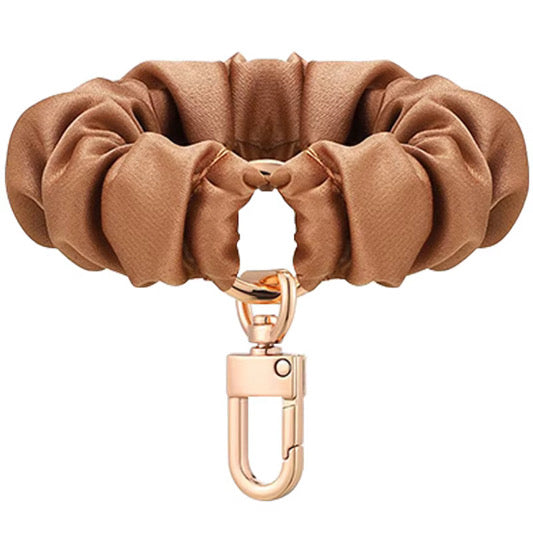 Scrunchie Keychain Wristlet