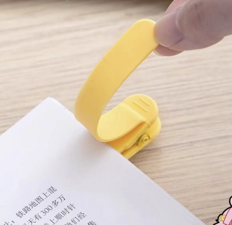3 Piece Silicone Bookmark Set