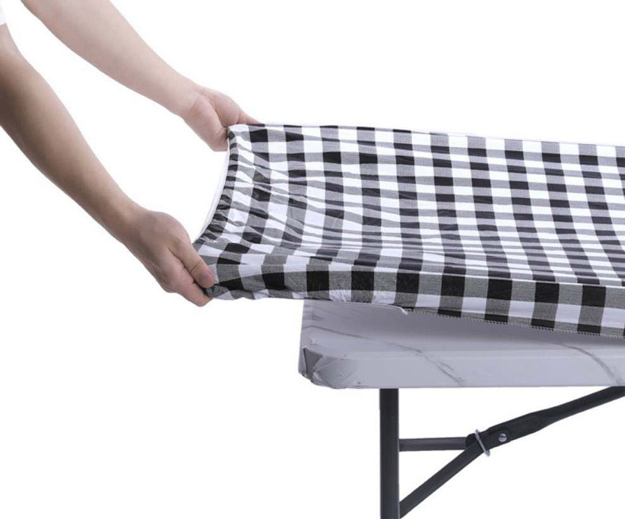 Fitted Picnic Table And Bench Cloth Set