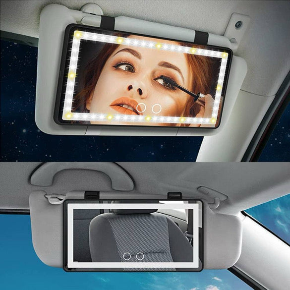 LED Vanity Visor Mirror