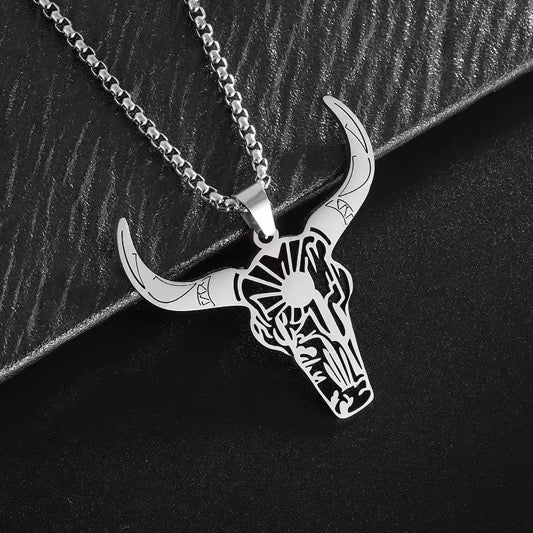 Western Stainless Steel Necklace