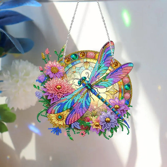 Delightful Dragonfly Diamond Accent