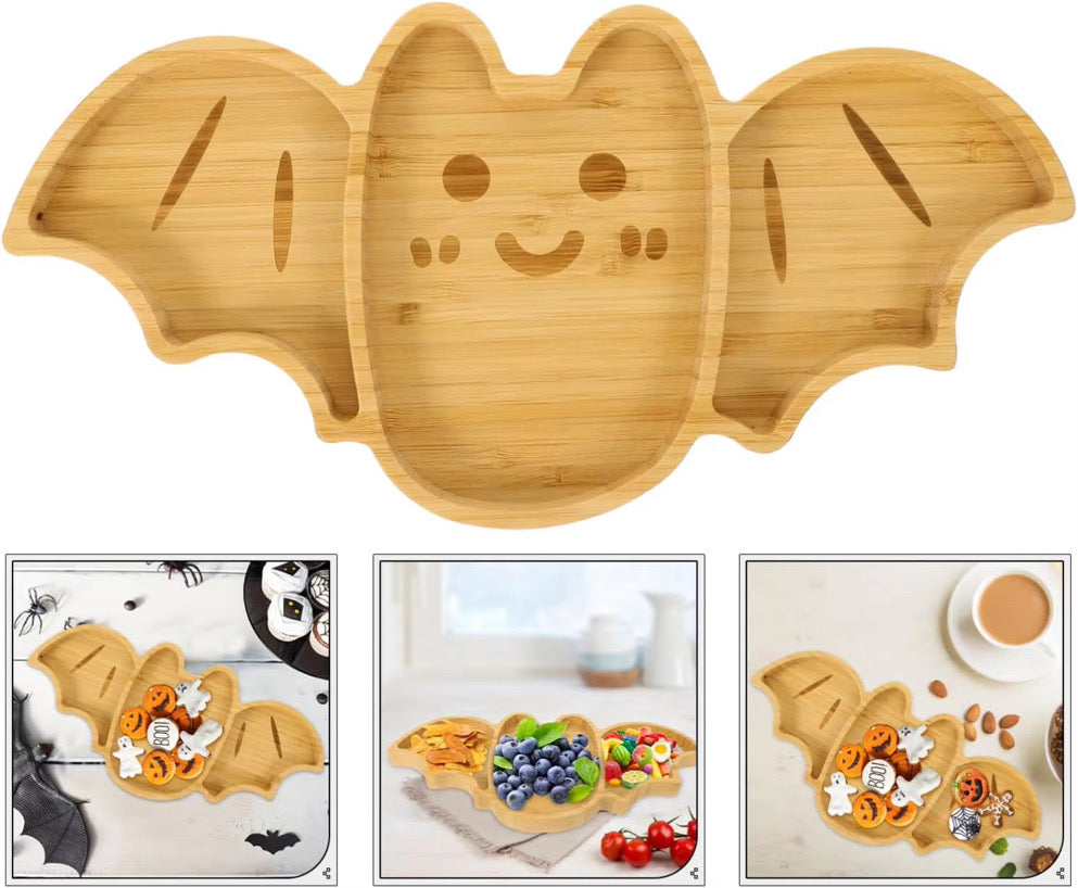 Bats & Bites Halloween Bat Serving Platter