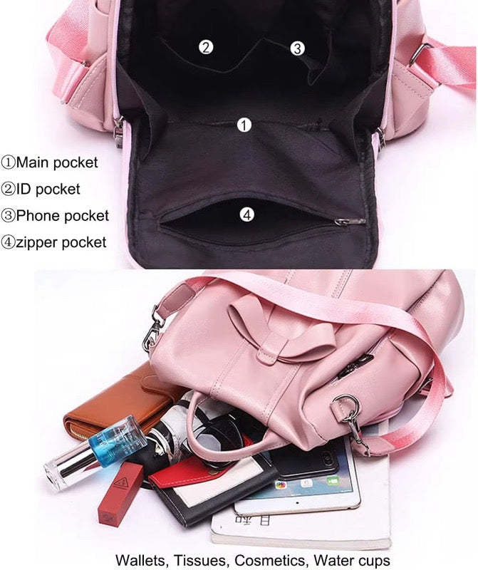 Bow Accent Backpack