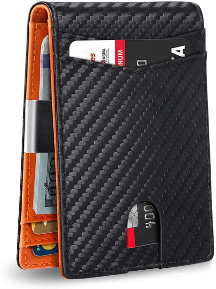RFID Blocking Leather Wallet
