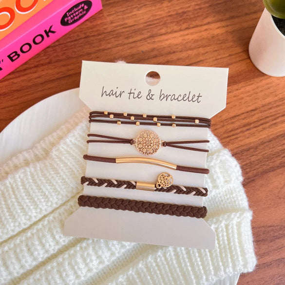 Dual Purpose Hair Tie Bracelet Sets