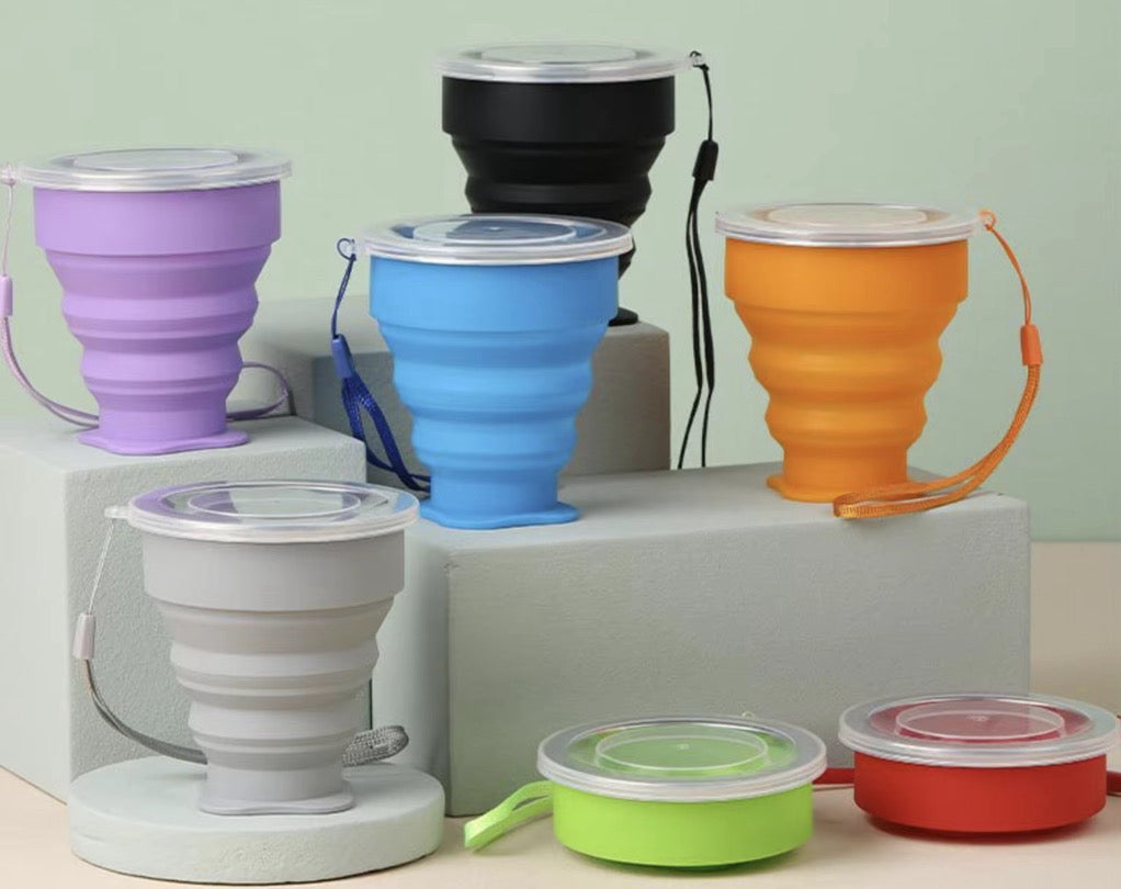 Collapsible Travel Cup Assorted Color