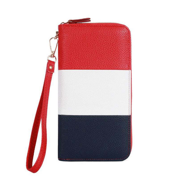 Striped Wallet