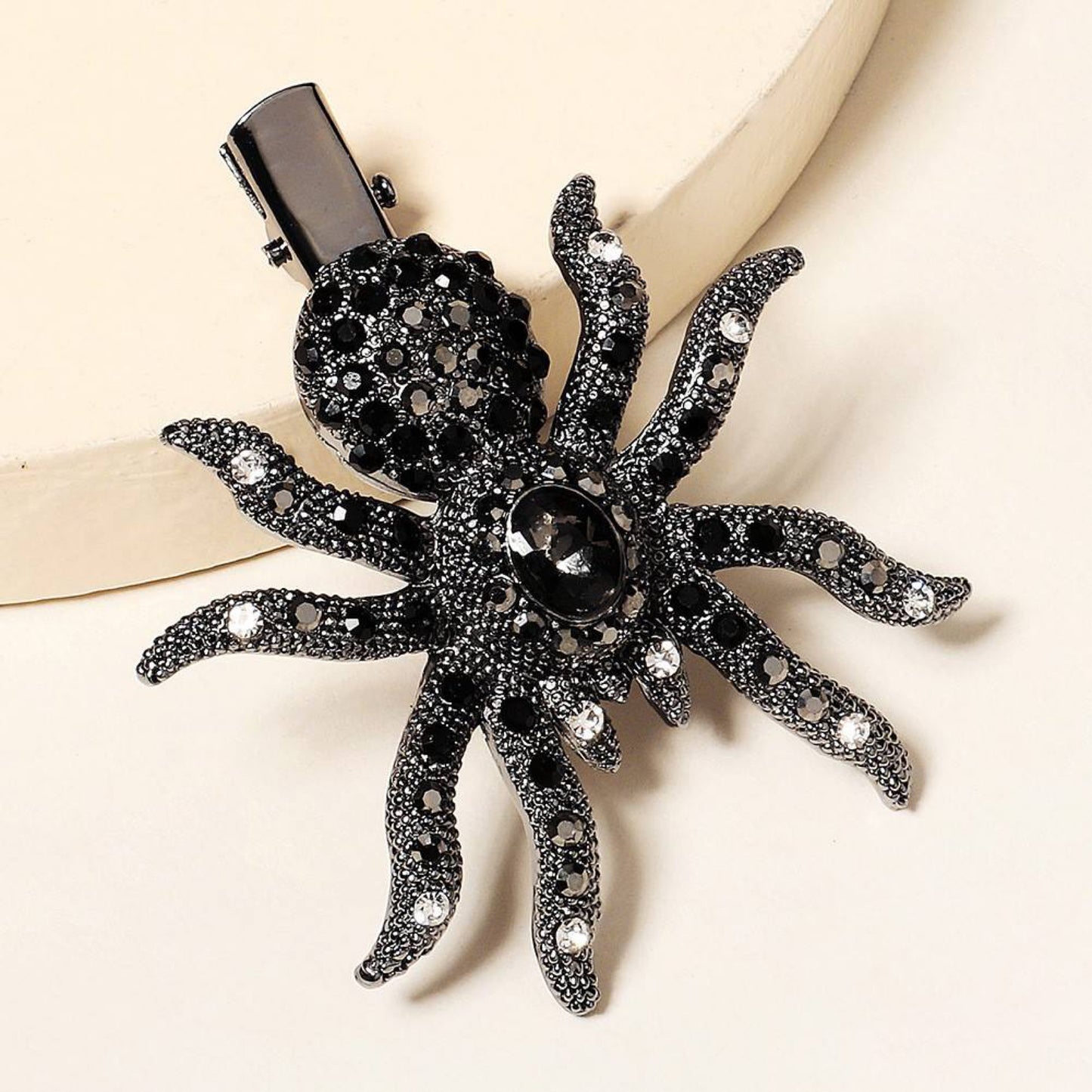 Studded Halloween Hair Clips