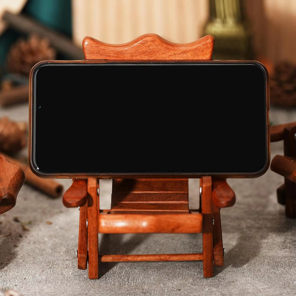 Folding Chair Phone Stand