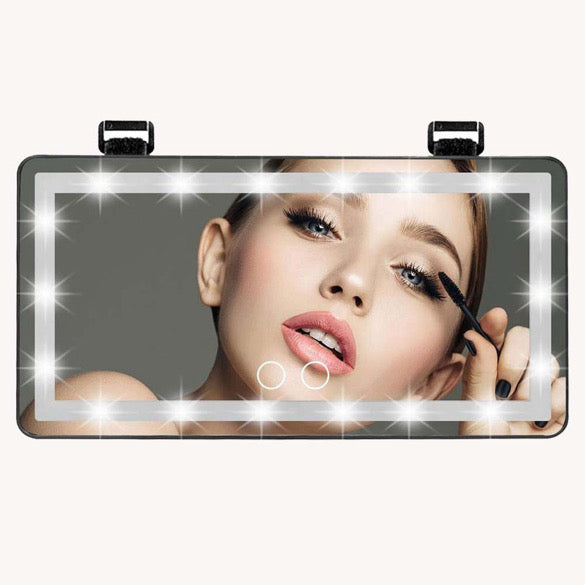 LED Vanity Visor Mirror