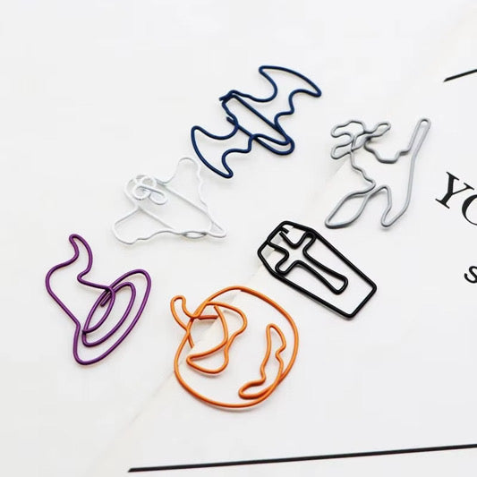 Clip Or Treat Halloween Paper Clip Set