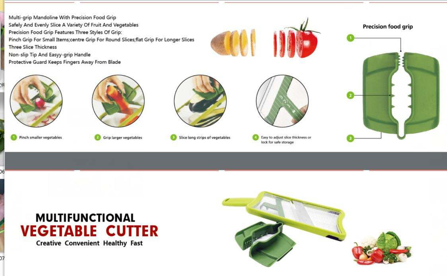 Multi Function Vegetable Cutter