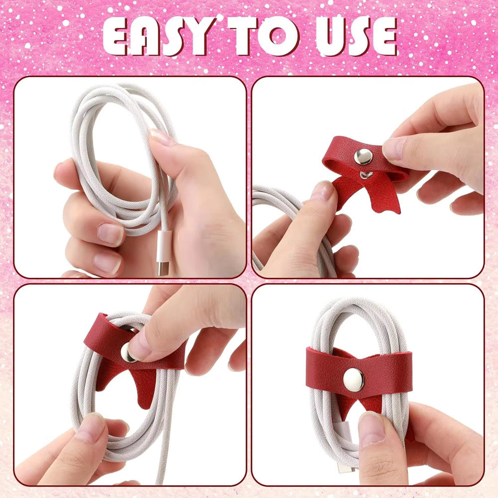 6 Piece Bow Cord Organizer