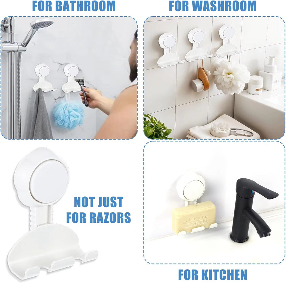 2 Pack Razor Holder