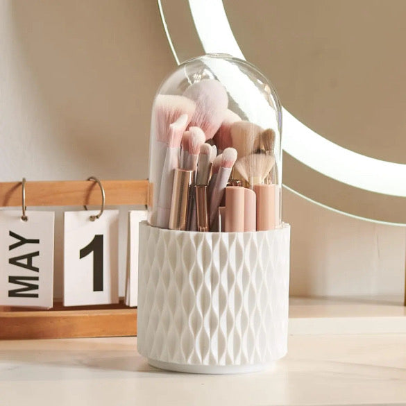 Rotatable Makeup Brush Holder