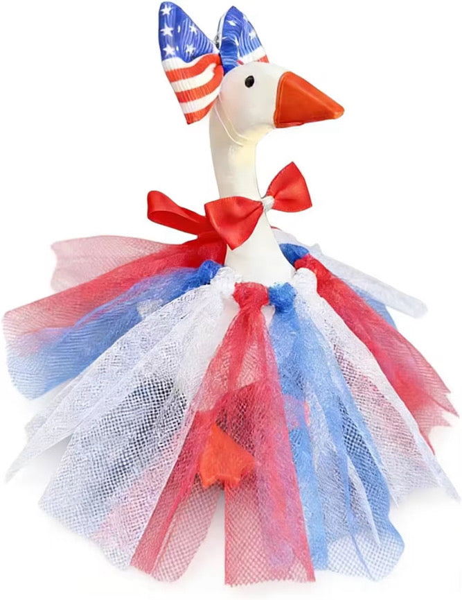 The Red, White & Goose Fit For Desktop Goose