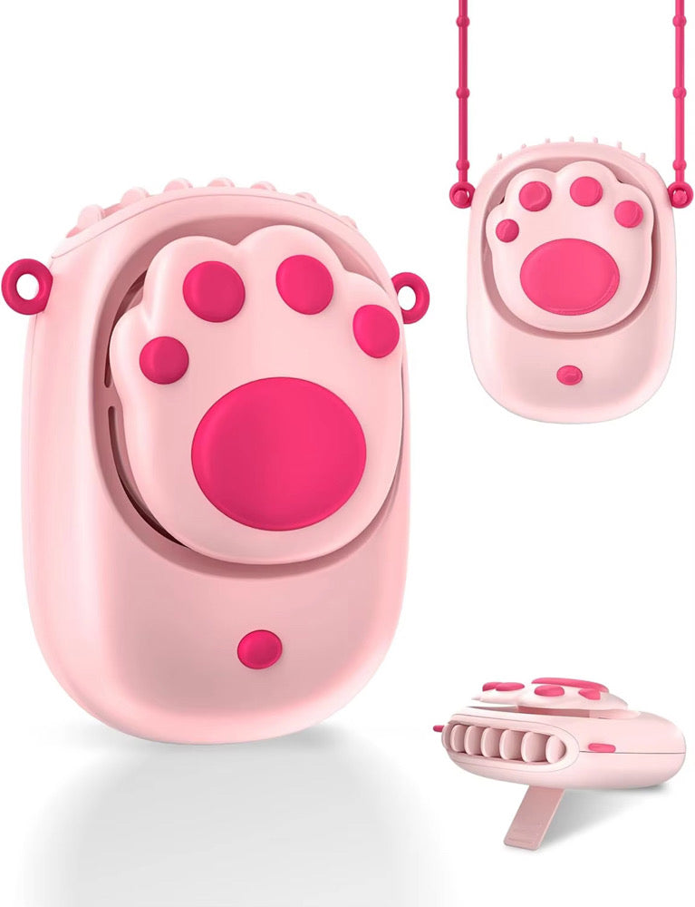 Viral Paw Neck Fan